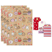 Hallmark Papel De Regalo Better Together Con Etiquetas De Regalo 3 hojas - Farmacias Arrocha
