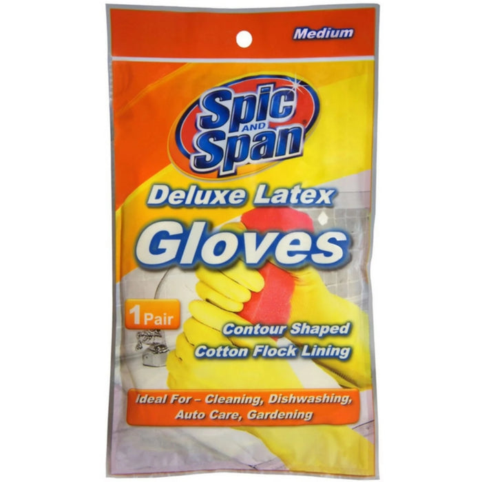 Spic And Span Guantes De Latex Para Limpieza - Farmacias Arrocha