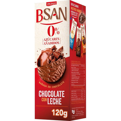 Virginias BSAN Galleta Bañada En Chocolate Con Leche - Farmacias Arrocha