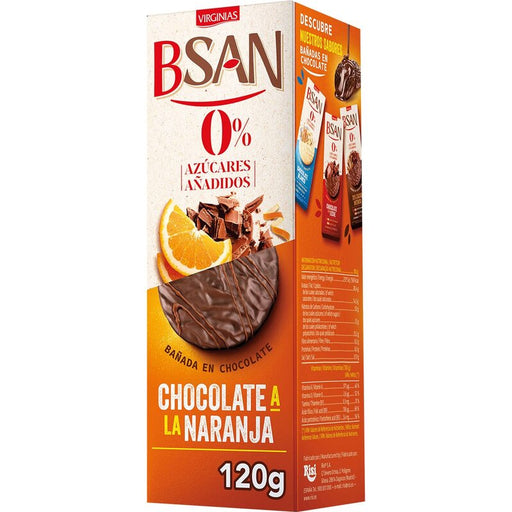 Virginias BSAN Galleta Bañada En Chocolate A La Naranja - Farmacias Arrocha