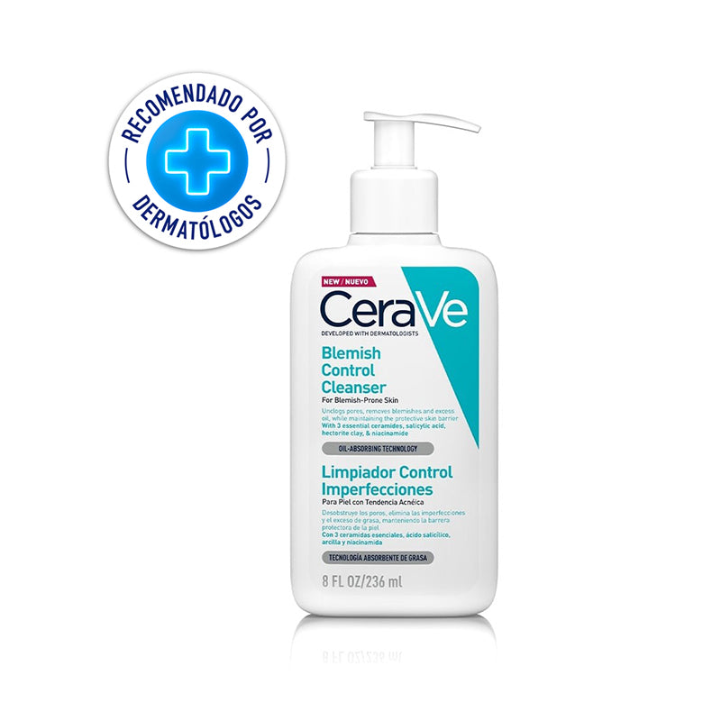 Cerave Limpiador Blemish Control Anti Imperfecciones 236Ml - Farmacias Arrocha