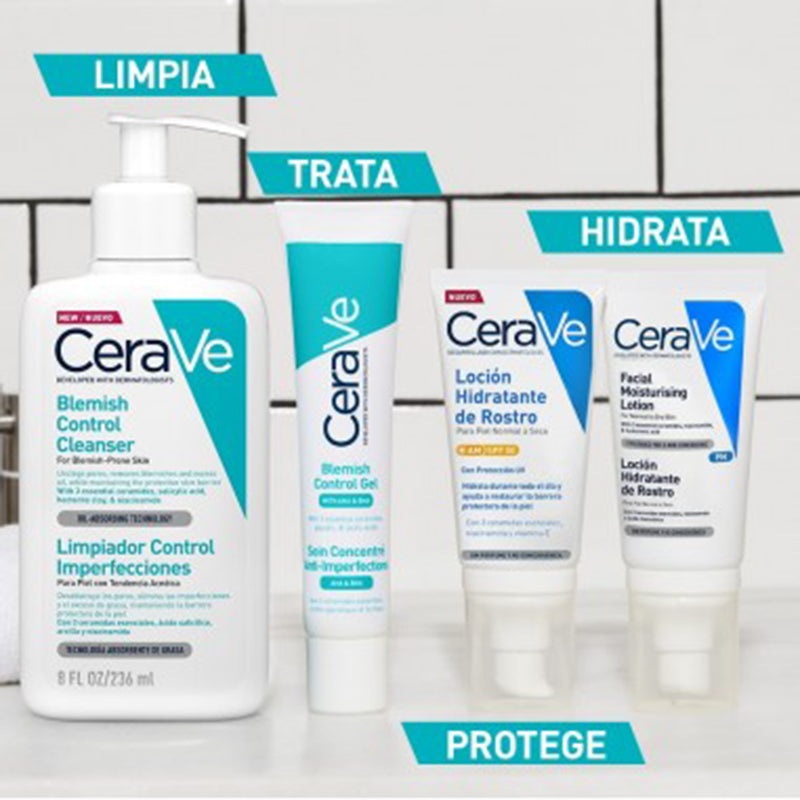 Cerave Limpiador Blemish Control Anti Imperfecciones 236Ml - Farmacias Arrocha