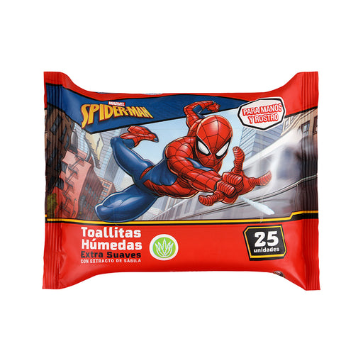 Wipes Spiderman X 25Un - Farmacias Arrocha
