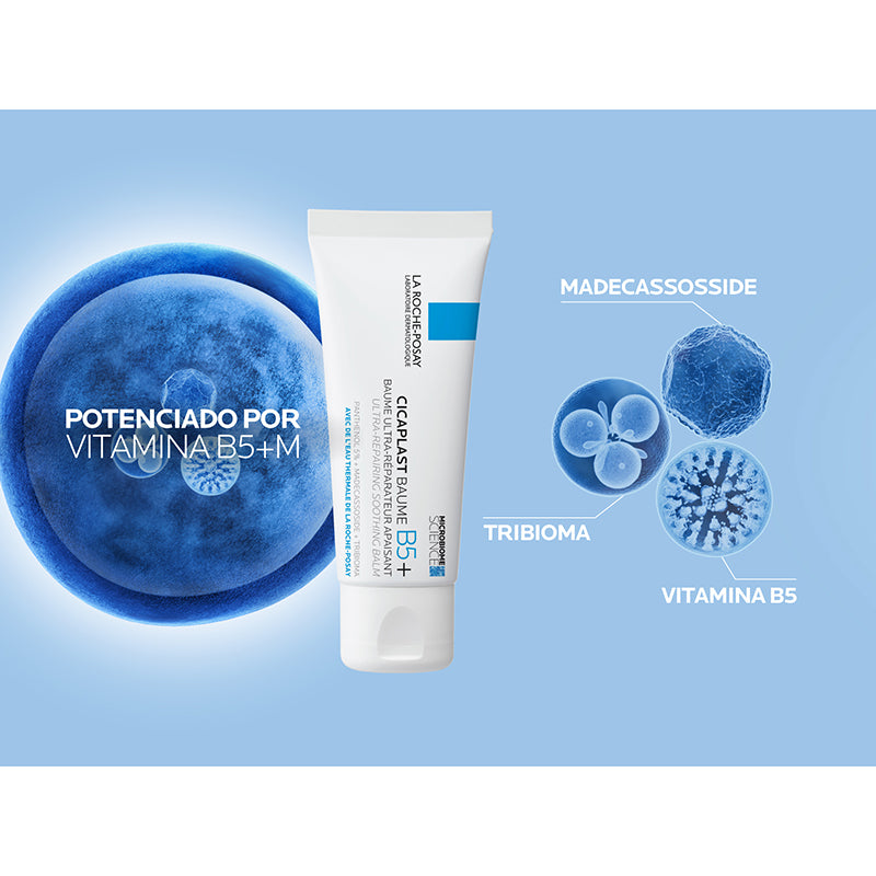 La Roche Posay Cicaplast Baume B5+ Balsamo Reparador 40Ml - Farmacias Arrocha