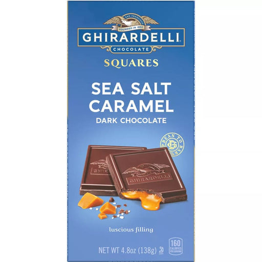 Ghirardelli Dark & Salt Caram 138G - Farmacias Arrocha