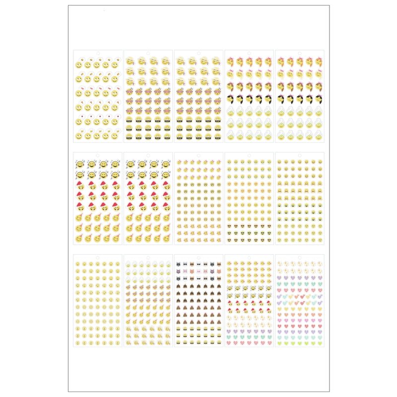 Happy Planner Hojas De Stickers Emojis 1608 Pzas. - Farmacias Arrocha