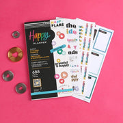 Happy Planner Hojas De Stickers Happy Brights 688 Pzas. - Farmacias Arrocha