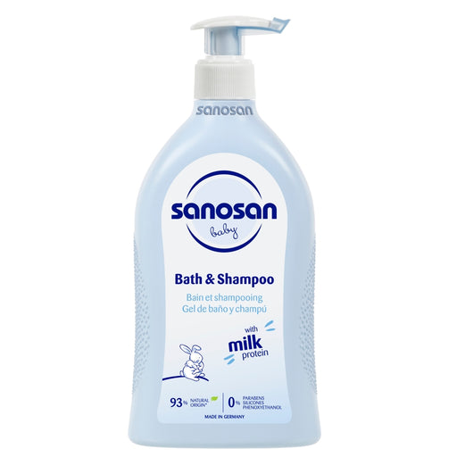 Sanosan Baby Baño & Shampoo 500 ml - Farmacias Arrocha