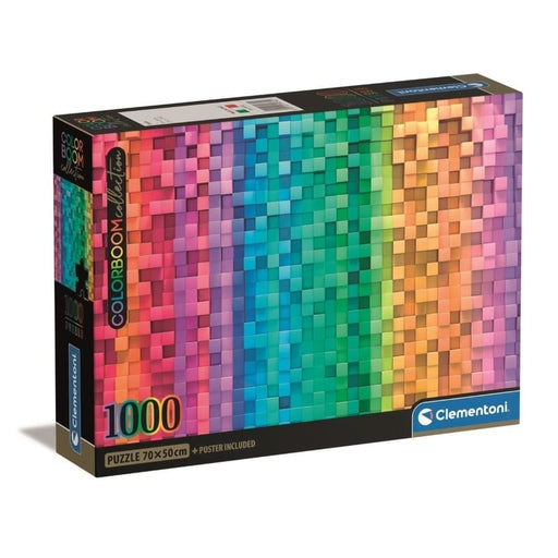 Clementoni Rompecabeza Pixel Colorboom 1000Pz - Farmacias Arrocha