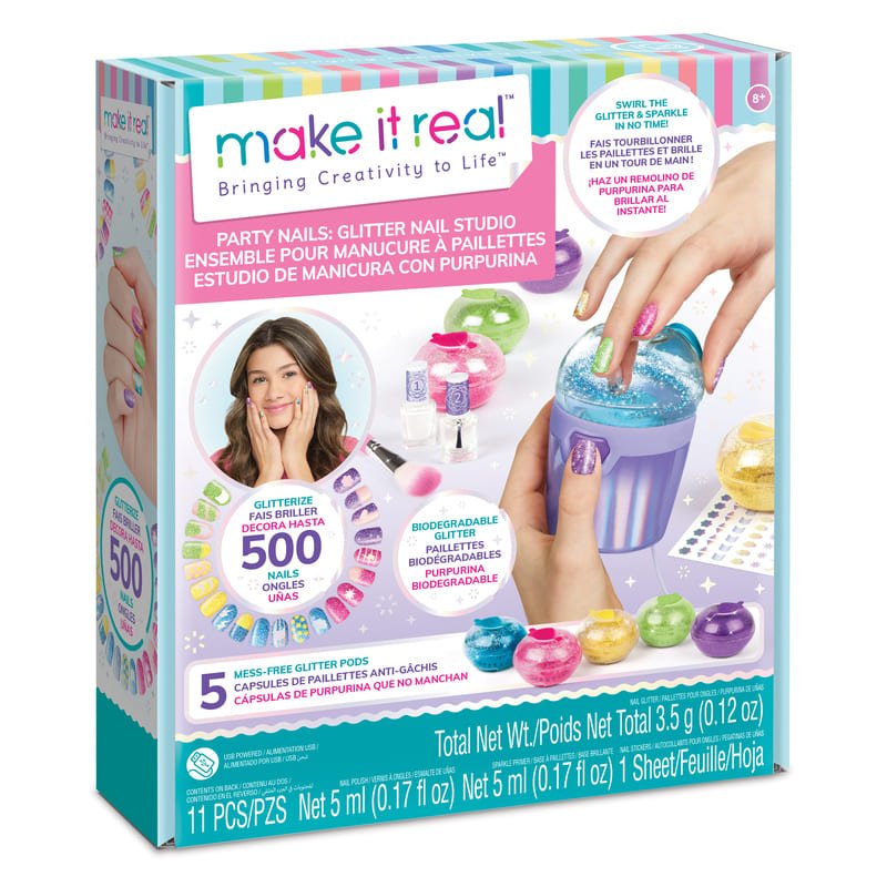 Make It Real Estudio De Manicura Con Purpurina - Farmacias Arrocha