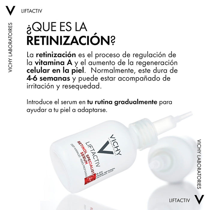 Vichy Liftactiv Retinol Serum Anti Edad 30Ml - Farmacias Arrocha