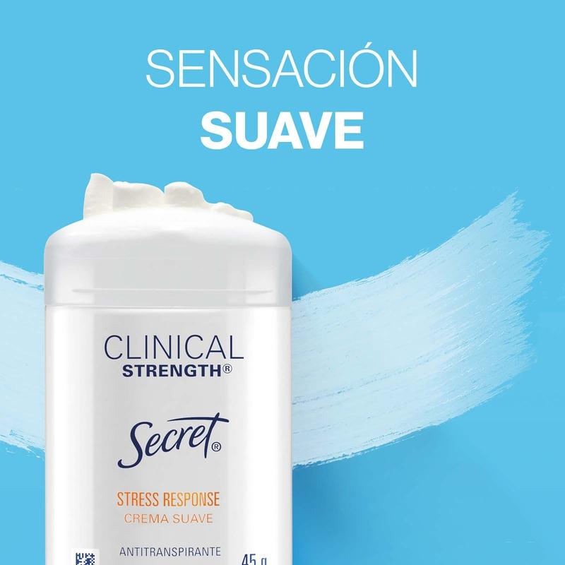 Crema Suave Antitranspirante Secret Clinical Strength Stress Response 45 g - Farmacias Arrocha