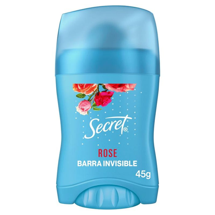 Barra Invisible Antitranspirante Secret Rose 45 g