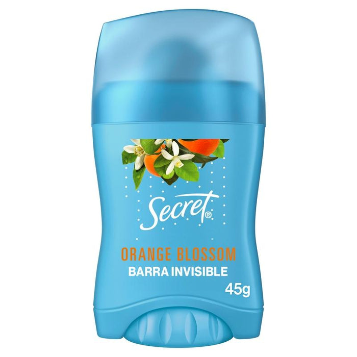 Barra Invisible Antitranspirante Secret Orange Blossom 45 g