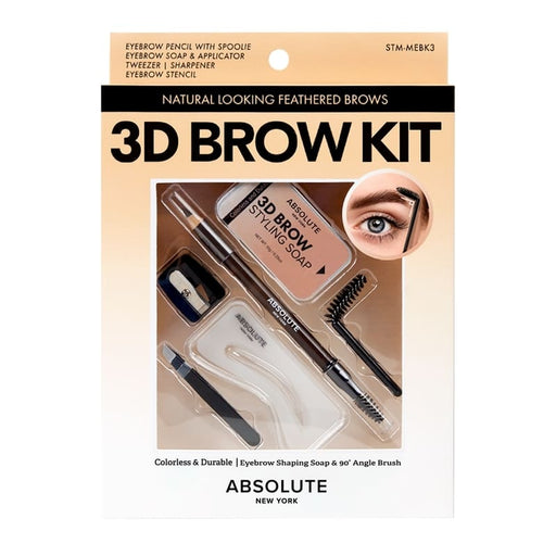 Absolute N.Y Kit De Maquillaje Ojos Y Cejas 3D Brow - Farmacias Arrocha