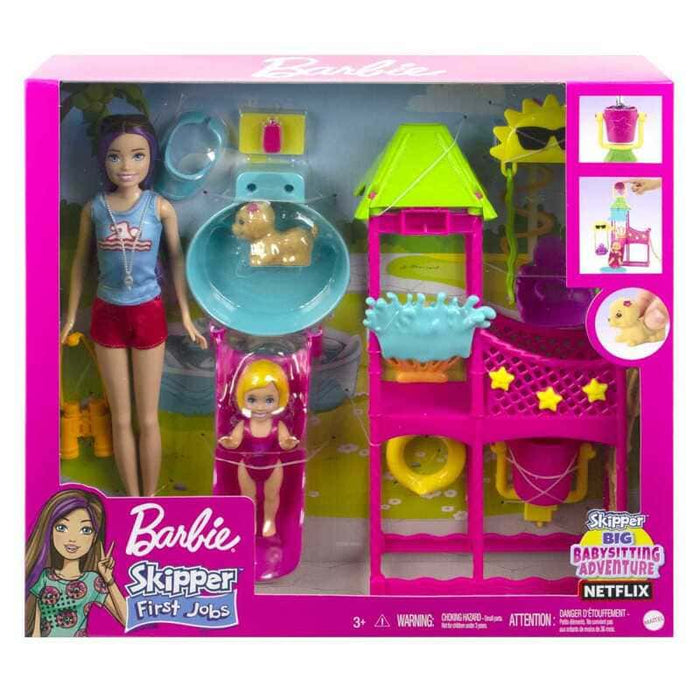 Barbie Skipper First Jobs Parque Acuático - Farmacias Arrocha