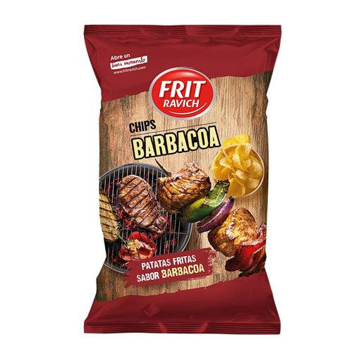 Frit Ravich Chips Barbacoa Patatas 125Gr - Farmacias Arrocha