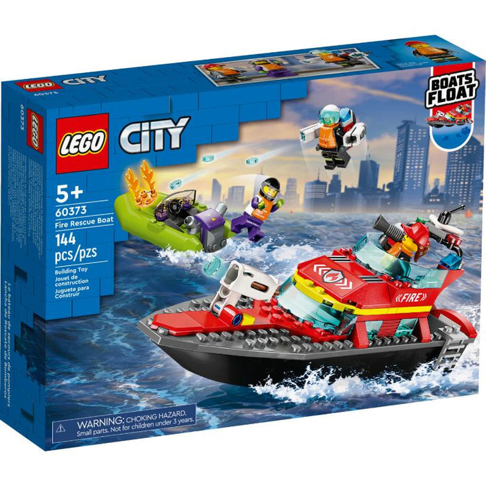 Lego City Lancha De Rescate De Bomberos