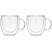 Set De 2 Tazas De Doble Cristal Para Bebidas Calientes 80Ml - Farmacias Arrocha