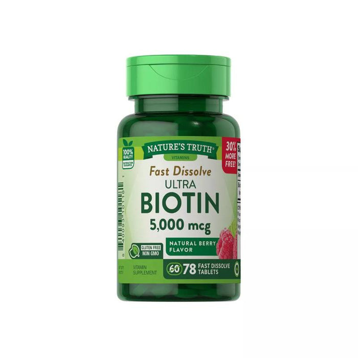 Nature'S Truth Biotin 5000 78 Fast