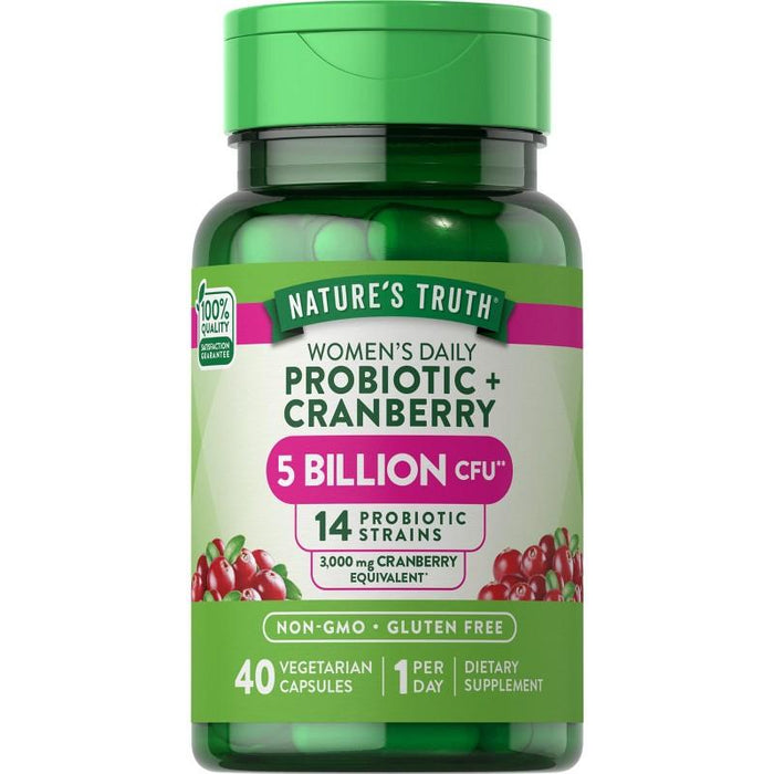 Nature'S Truth Women Probiotic 40 Caps