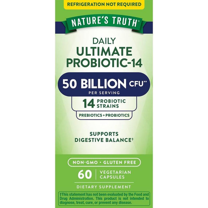 Nature'S Truth Probiotic 50 Billion