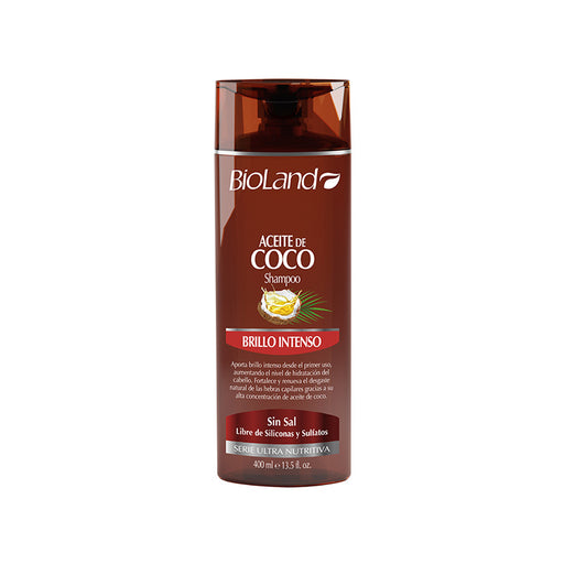 Bioland Shampoo Aceite Coco 400Ml - Farmacias Arrocha