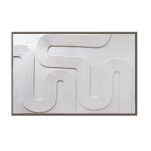 Aria Cuadro Decorativo Blanco B 92x63 cm - Farmacias Arrocha