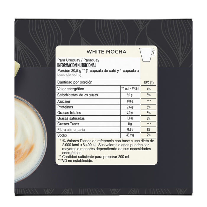 Starbucks White Mocha 123g - Farmacias Arrocha