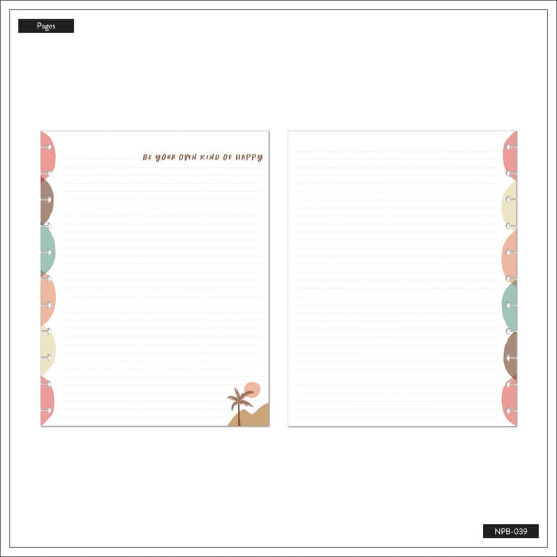 Happy Planner Desert Dunes Big Notebook - Farmacias Arrocha