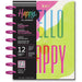 Happy Planner Sunny Risograph Classic 12 Month Planner - Farmacias Arrocha