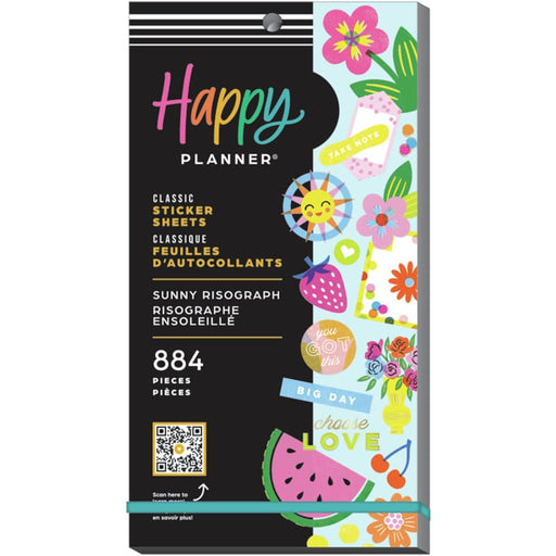 Happy Planner Sunny Risograph 30 Sheet Sticker Value Pack - Farmacias Arrocha