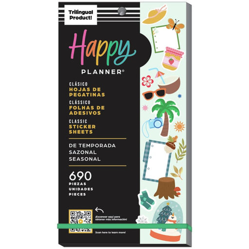 Happy Planner Seasonal Classic 30 Sheet Sticker Value Pack - Farmacias Arrocha