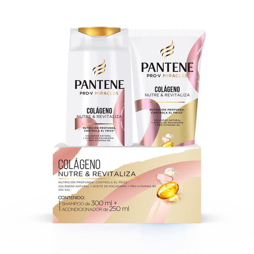 Pantene Pack Colageno Sh 300Ml + Cn 250Ml - Farmacias Arrocha