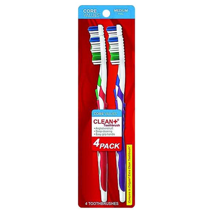 Core Values Set De 4 Cepillos De Dientes - Farmacias Arrocha