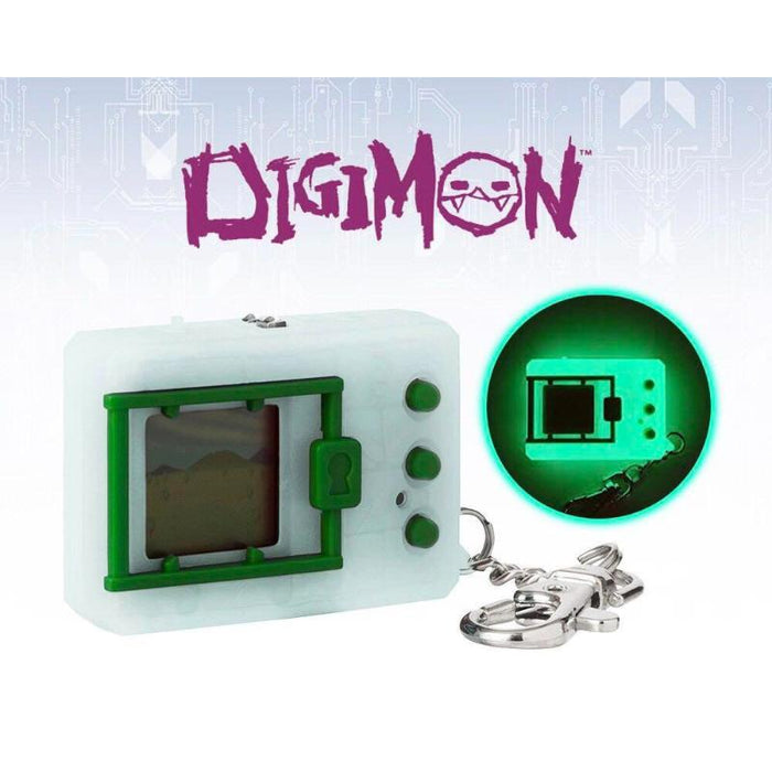 Digimon Digivice Virtual Pet V-Pet 20th Anniversary Glow In The Dark