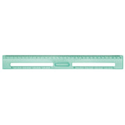 Milan Regla 30 Cm Transparente Serie New Look - Farmacias Arrocha