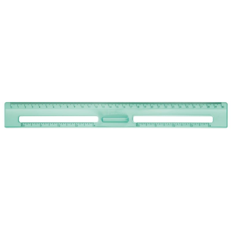 Milan Regla 30 Cm Transparente Serie New Look - Farmacias Arrocha