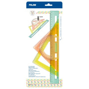 Milan Kit Reglas De Trazado Transparentes - Farmacias Arrocha