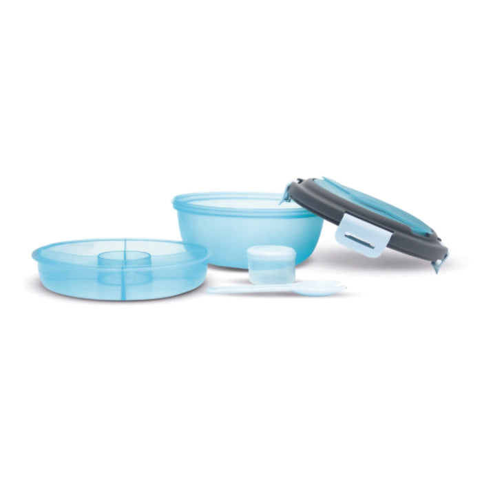 Oxford Set De Bowl Con Divisores y Cubiertos 1.2L - Farmacias Arrocha