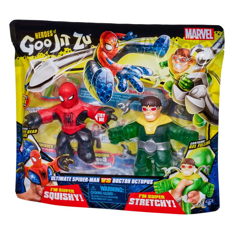 Goo Jit Zu Marvel Heroes Spider Vs Dr Octopus - Farmacias Arrocha