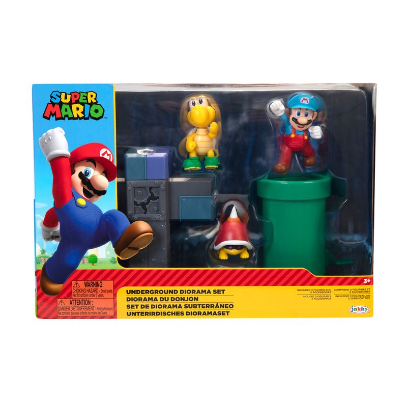 Nintendo Super Mario Set Diorama Subterráneo - Farmacias Arrocha