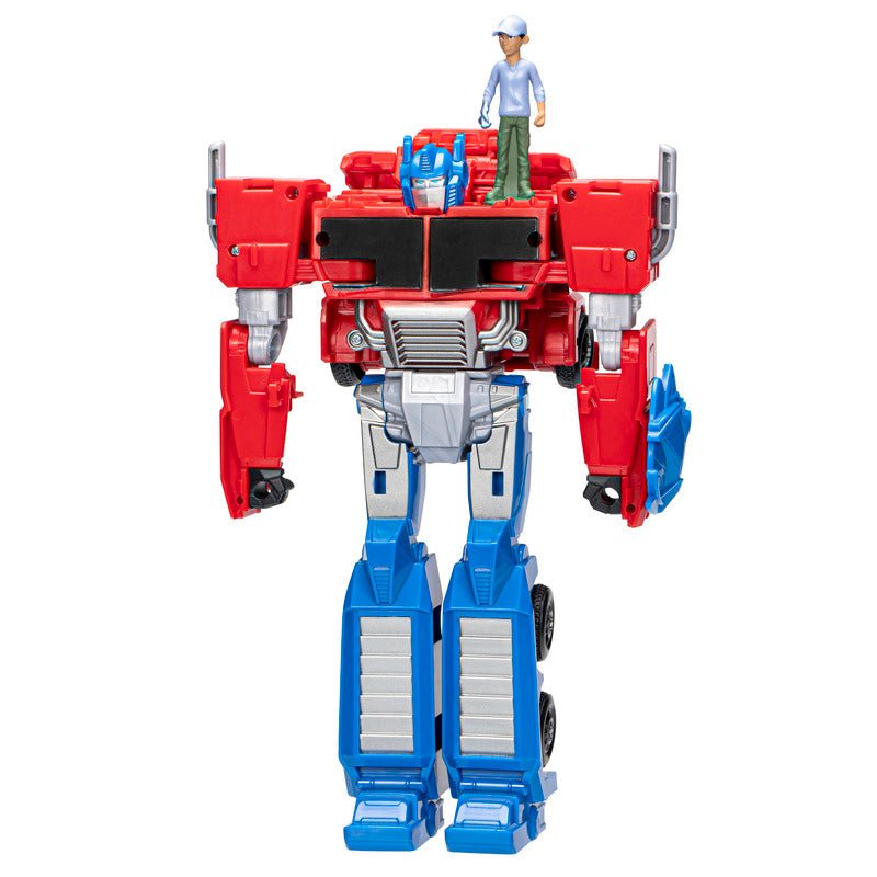 Transformers Earthspark - Cambiador De Giro Optimus Prime Y Robby Malto - Farmacias Arrocha