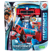 Transformers Earthspark - Cambiador De Giro Optimus Prime Y Robby Malto - Farmacias Arrocha