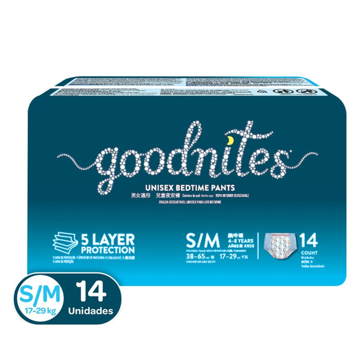 Ropa Interior Desechable Goodnites Unisex Talla M 14U - Farmacias Arrocha