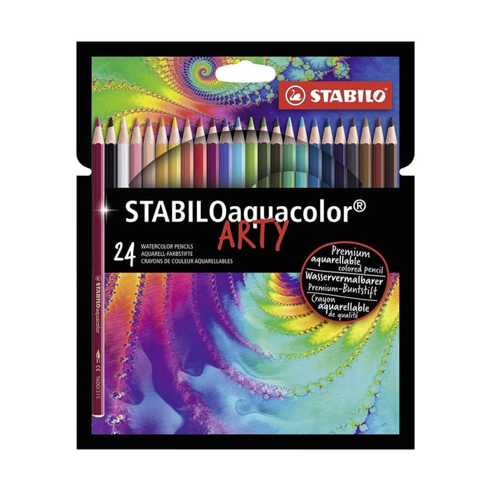 Stabilo AquaColor Arty Lapices De Colores Water Color 24Pzas - Farmacias Arrocha