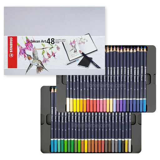 Stabilo Schwan Art Lápices de Color Caja Metalica 48 Pzas - Farmacias Arrocha