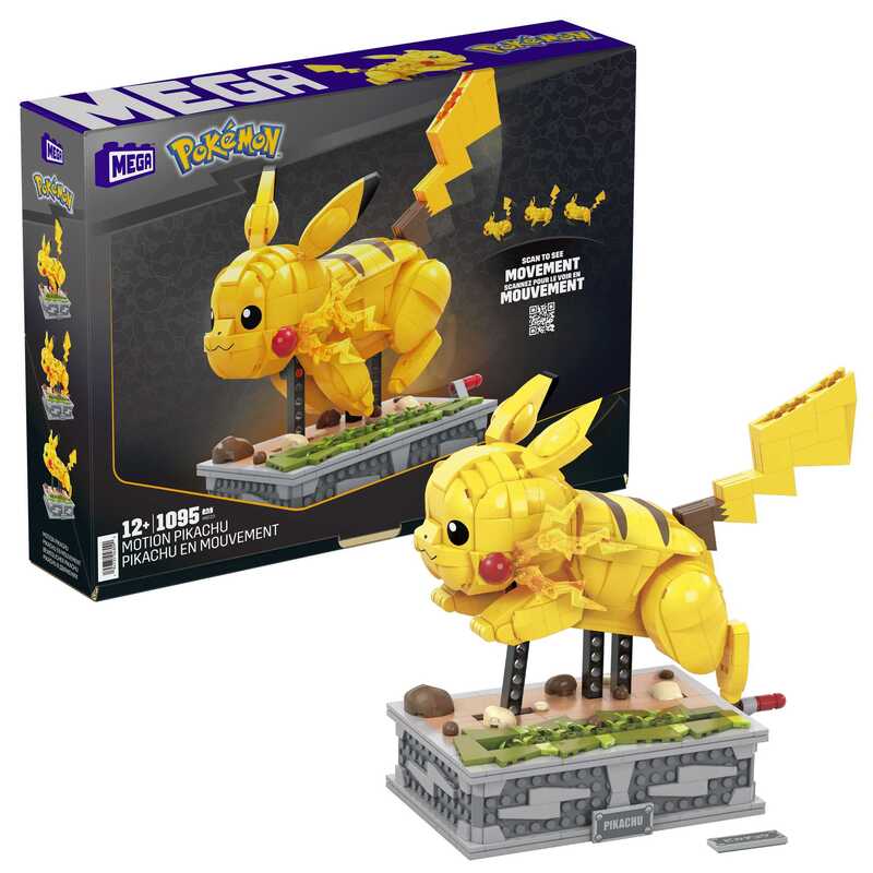Mega Construx Pokémon Kit De Construcción Collector Pikachu - Farmacias Arrocha
