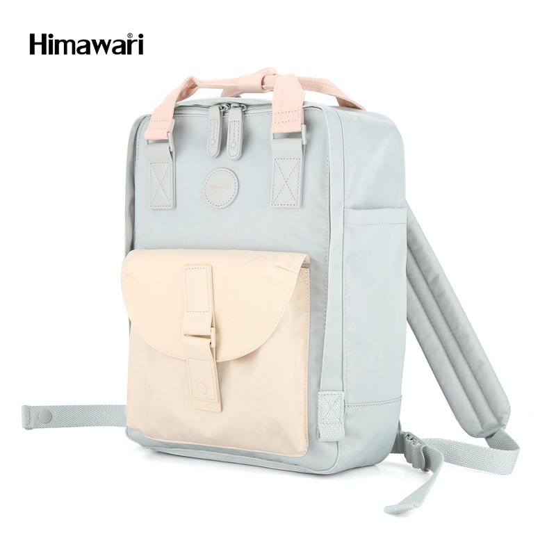 Himawari Mochila Celeste con Crema para Computadora Portátil - Farmacias Arrocha