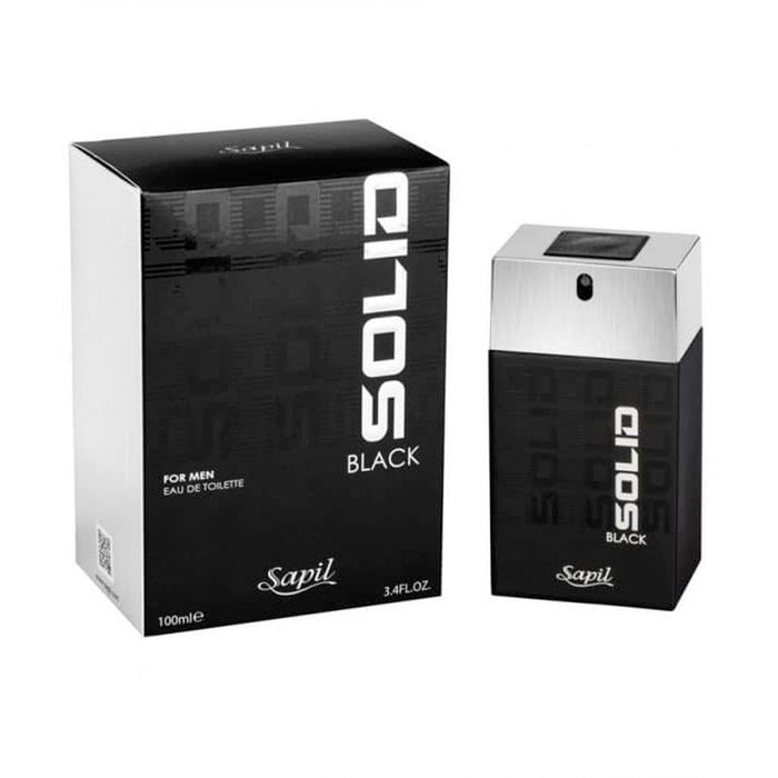 Sapil Solid Black 100 Ml Edt - Farmacias Arrocha